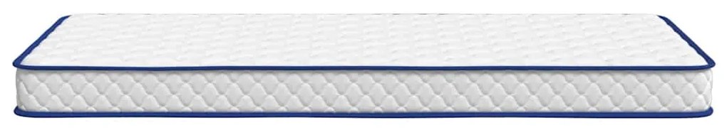 Colchão de espuma de memória 100x200x17 cm branco