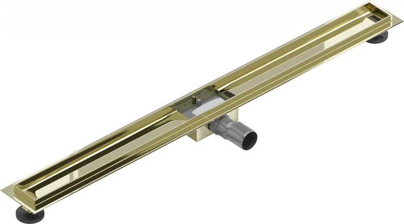 Mexen Flat corpo para escoamento linear 90 cm, dourado - 1515090