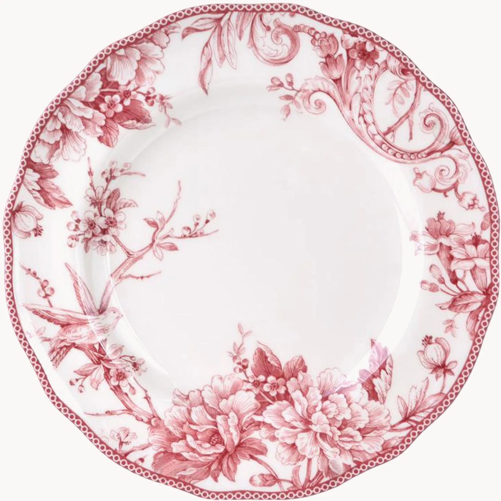 Pratos rasos em porcelana Primrose, conjunto de 6