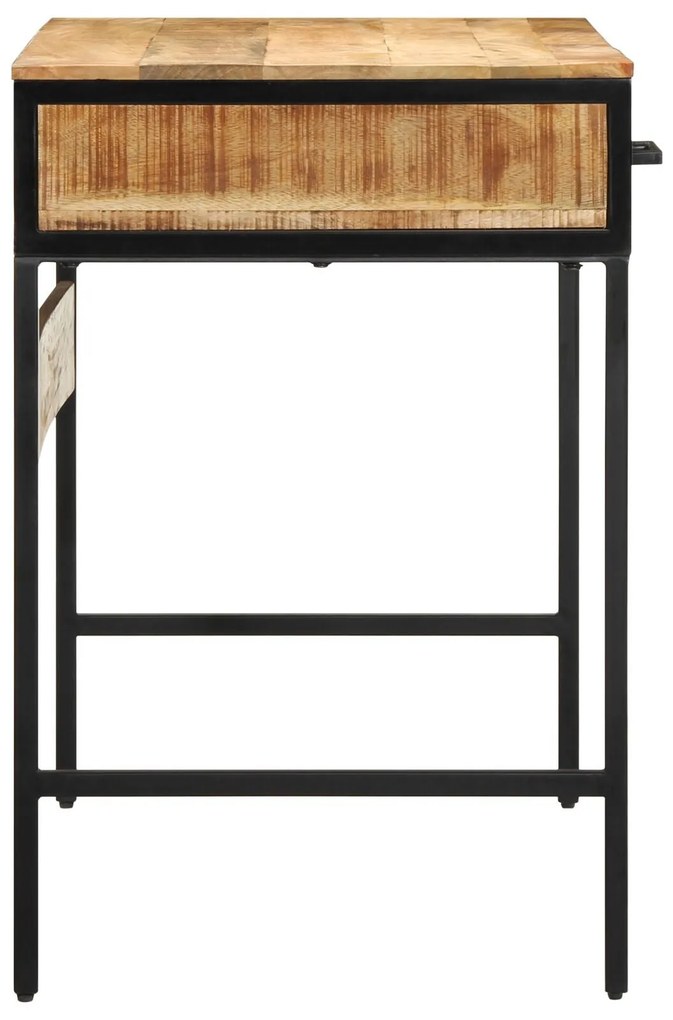 Mesa 100x50x75 cm Madeira Maciça Rough Mango