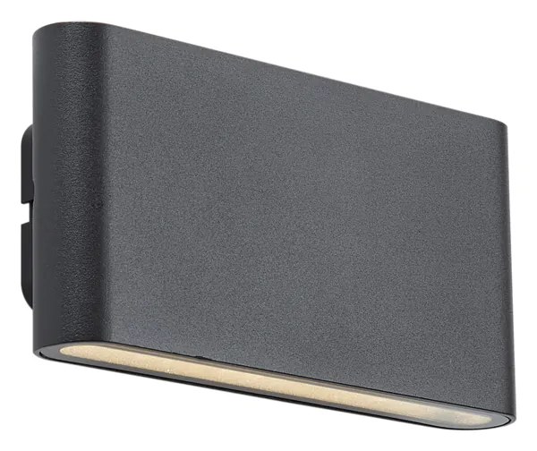 Candeeiro de Parede Preto Magnético Incl. LED Recarregável - Batt