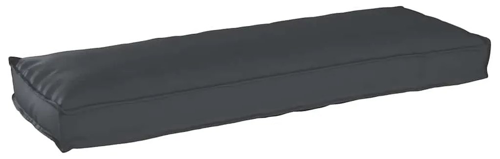 vidaXL Almofada para Palete Preta 120x40x8 cm, Tecido Oxford