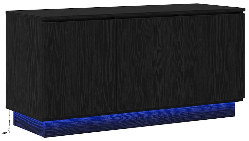 Cabide para TV Black 100x38x49 cm Madeira Derivada