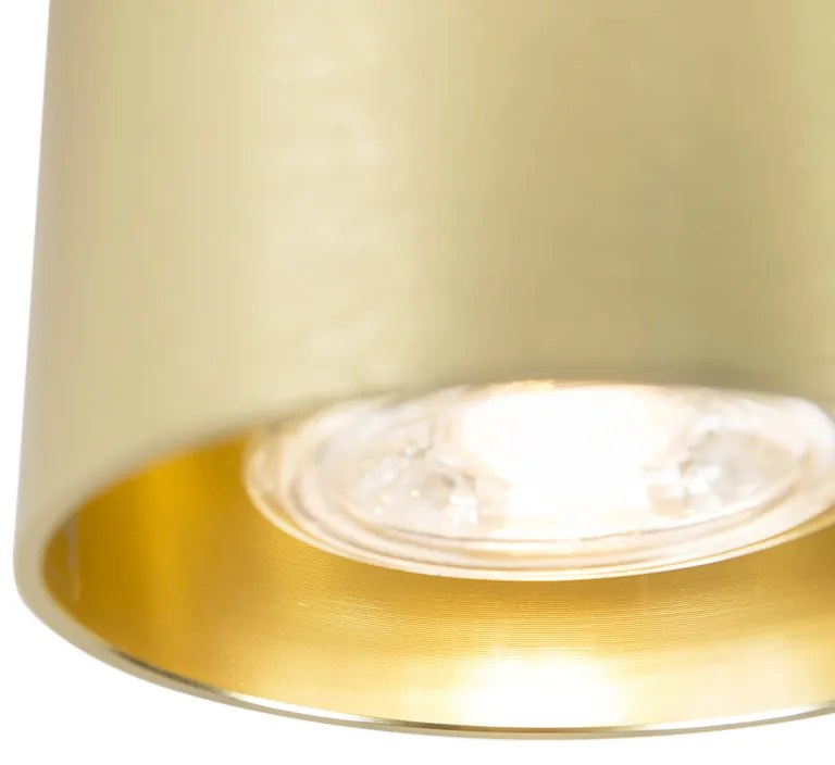 LED Foco inteligente dourado com Wi-Fi GU10 - Tubo Moderno,Design