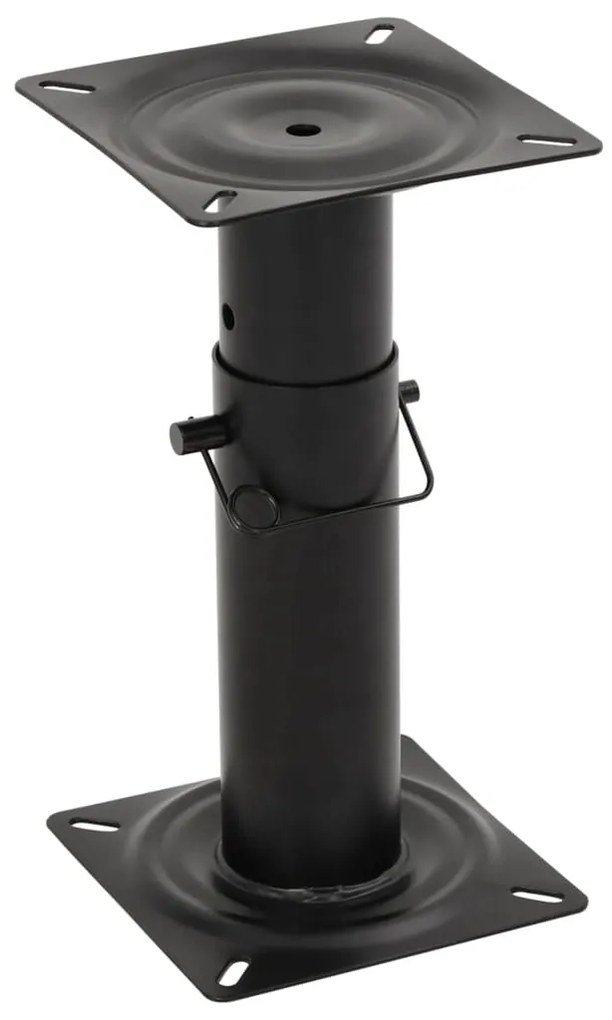 Assentos de barco 2 pcs c/ pedestais ajustáveis e rotação 360°
