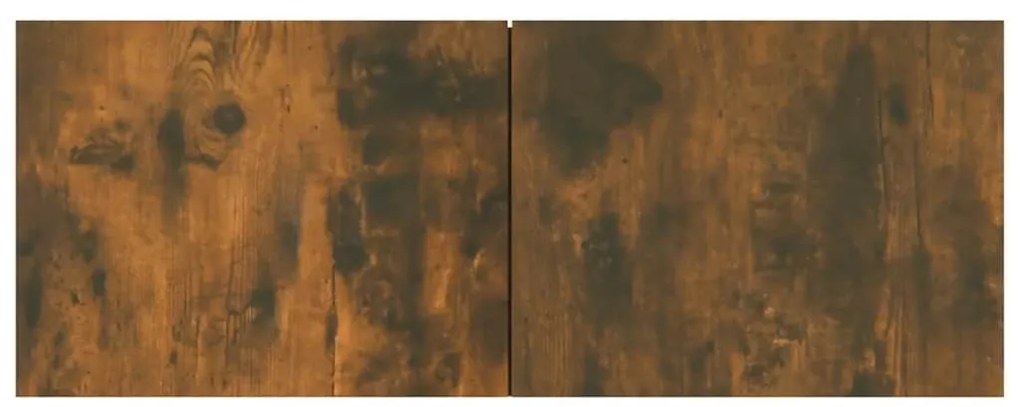 Móveis de TV 2 pcs 80x30x30cm derivados madeira carvalho fumado
