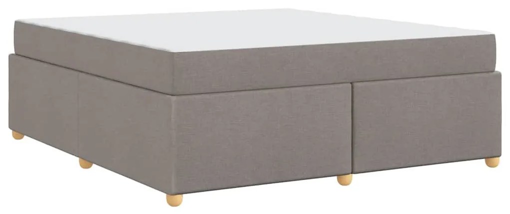 Estrutura da Cama Cinzento-acastanhado 180 x 200 cm tecido