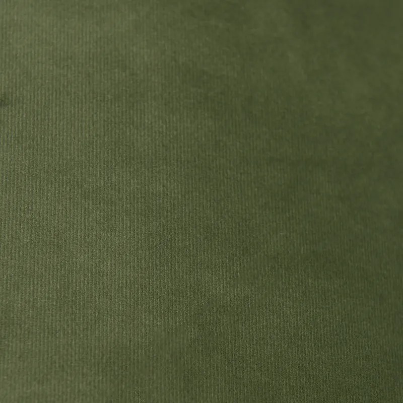 Abajur de veludo verde 35/35/20 com interior dourado