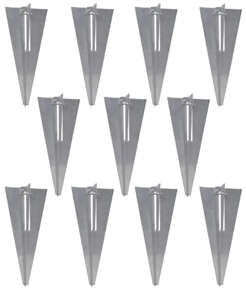 Cerca de arame com postes/espetos 25x1,25 m aço galvanizado
