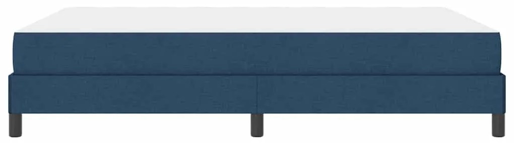 Cama Box Outros Azul 160 x 200 cm tecido