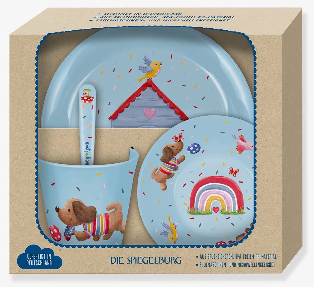 Conjunto de louça para bebé DACKEL Die Spiegelburg multicolor