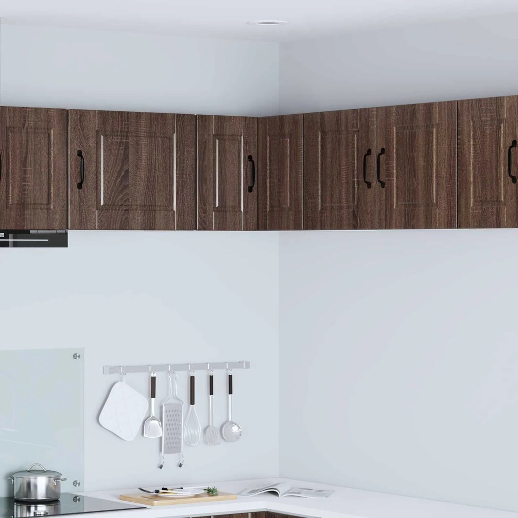 vidaXL Armário de Cozinha com porta Carvalho Marrom 57 x 57 x 40 cm