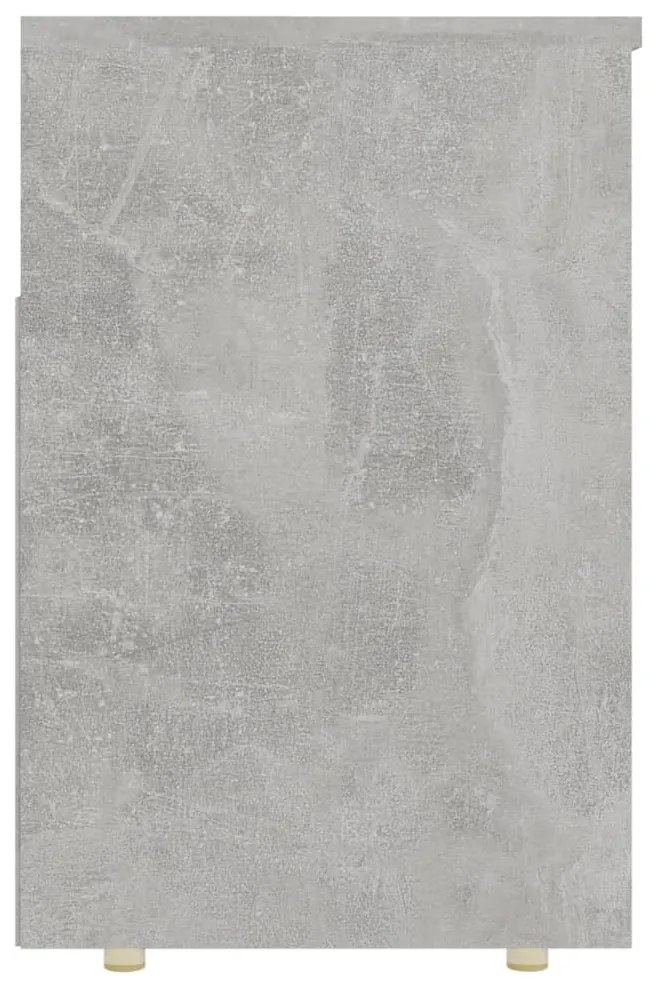 Banco sapateira 105x30x45 cm derivados madeira cinzento-cimento
