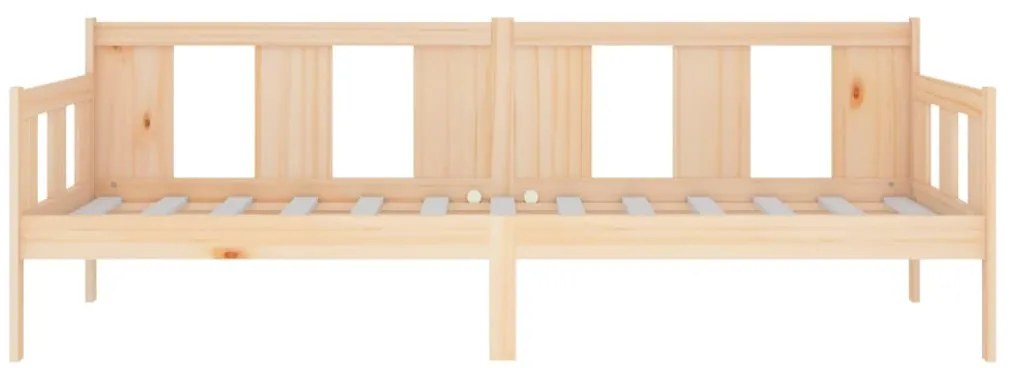 Sofá-cama 90 x 200 cm madeira de pinho maciça