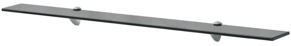 vidaXL Prateleira flutuante vidro 100x10 cm 8 mm
