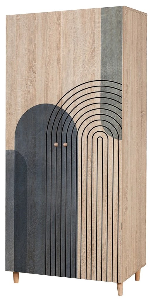 Roupeiro Lidya – Sonomo – 90x192x52 cm