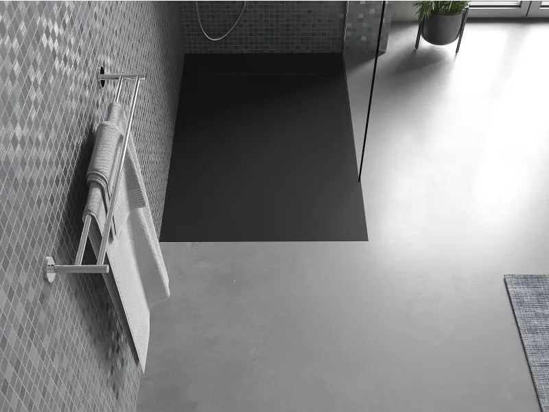 Mexen Otto base de duche retangular SMC 100 x 90 cm, preto - 4N709010
