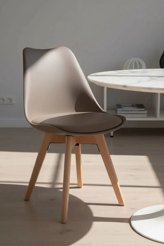 Cadeira Synk Basic - Taupe