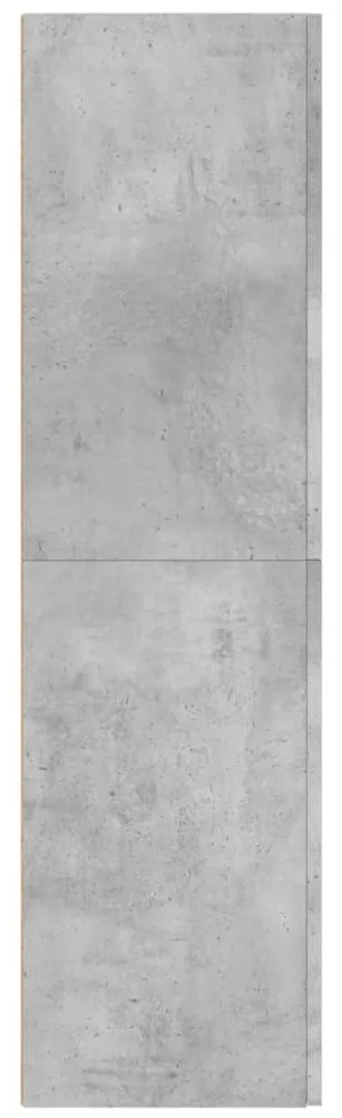 Móvel de TV 30,5x30x110 cm derivados madeira cinzento cimento