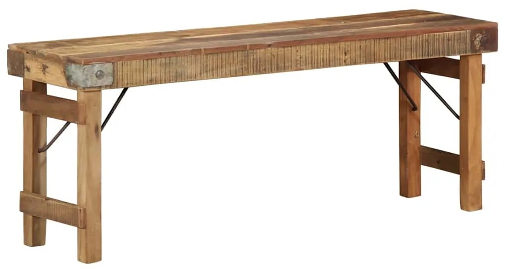 Banco 110x35x46 cm Madeira Recuperada