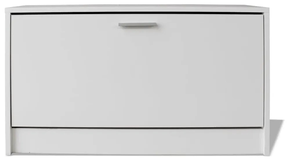 Banco sapateira 80x24x45 cm branco