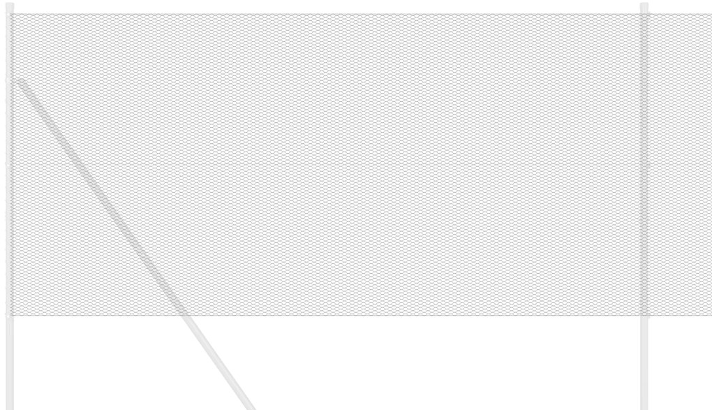Cerca Hexagonal Cinza 1.2x50 m Aço