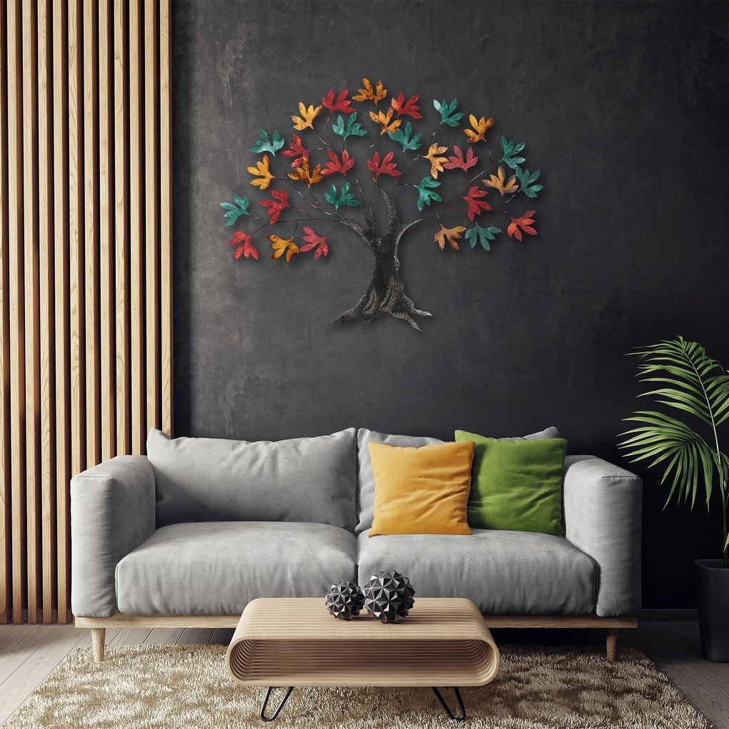 Acessório Decorativo de Parede Yggdrasil – Multicolor – 115 x 94 x 4 c