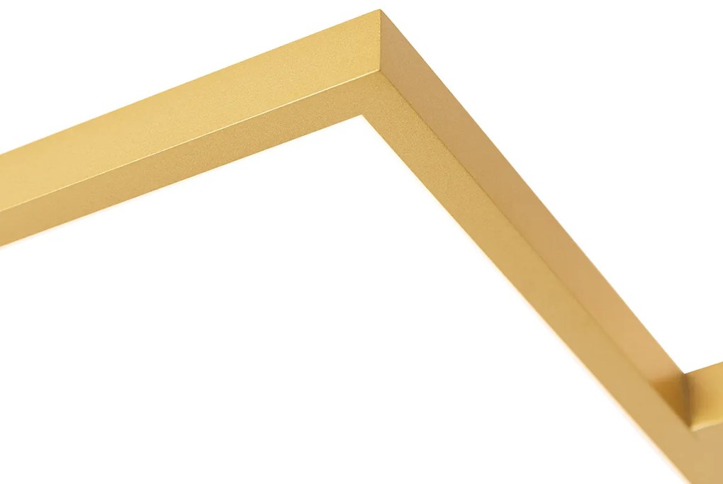 Candeeiro de teto dourado com LED 3 etapas de dimmer 5 luzes - Lejo Design