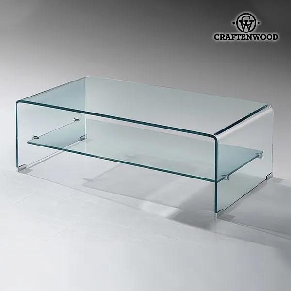 Mesa de Centro Bend vidro curvo (110 x 55 x 35 cm)