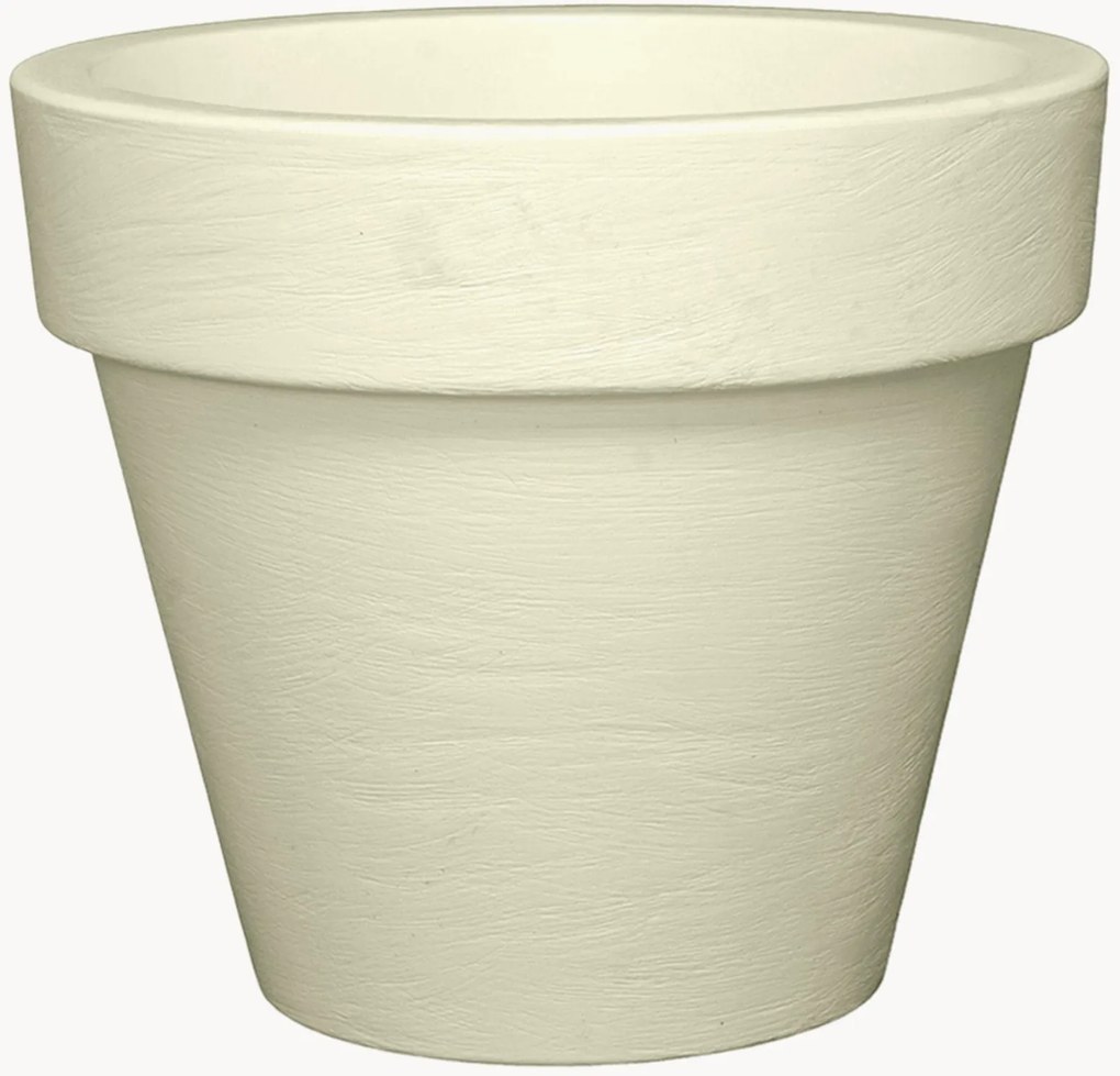 Vaso para exterior Bordato Liscio, Alt 46 cm