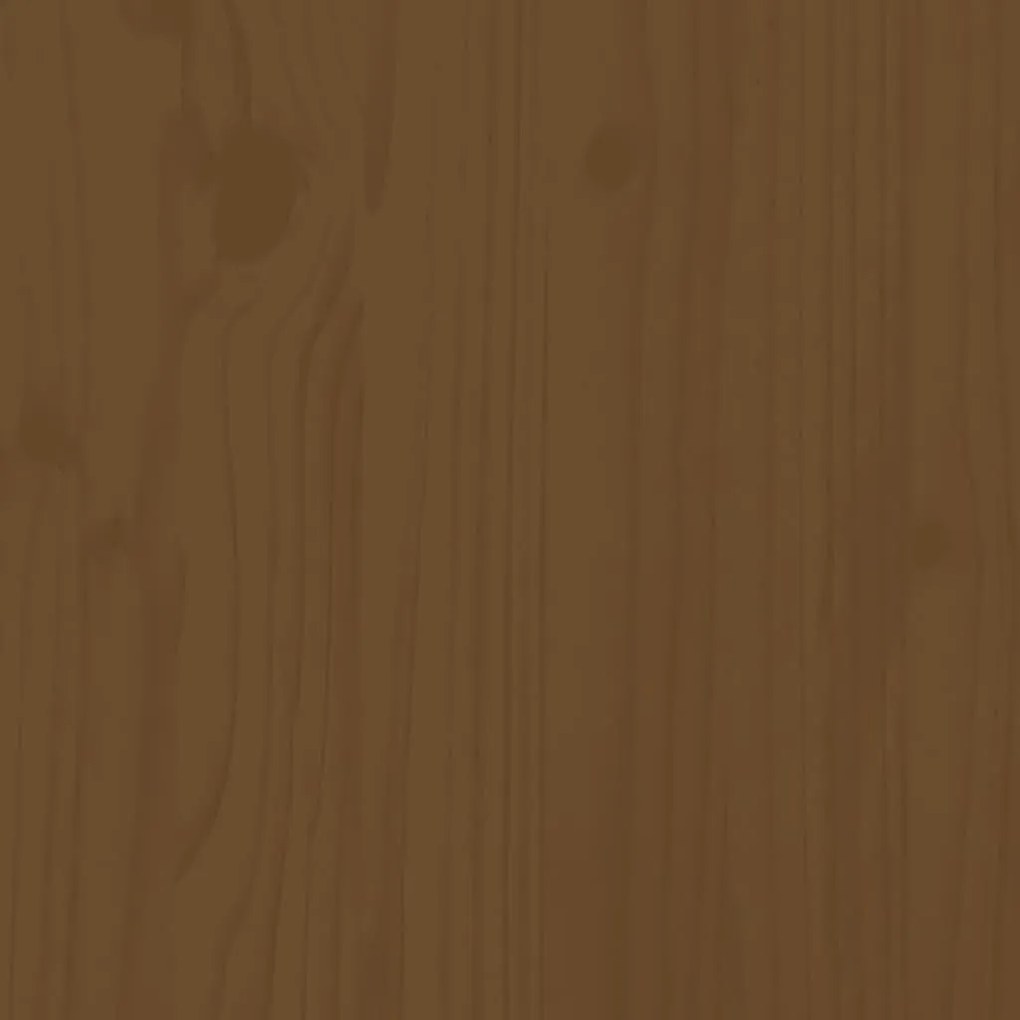 Cadeiras de bar 2 pcs 40x42x120 cm pinho maciço castanho-mel