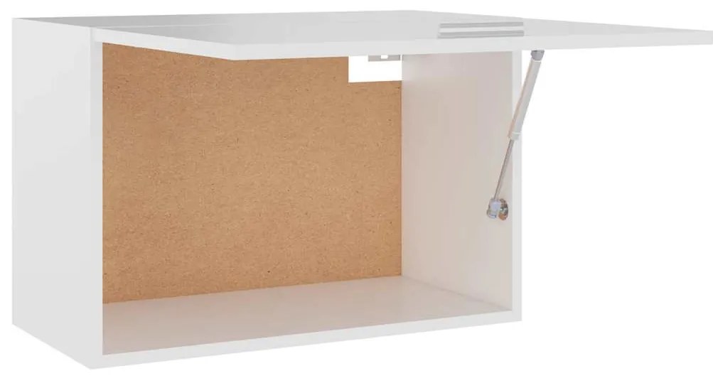 Armário de parede “Lyon” 60x31x40 cm derivados madeira branco
