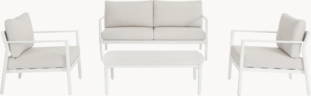 Conjunto lounge para jardim Sirius, conjunto de 4