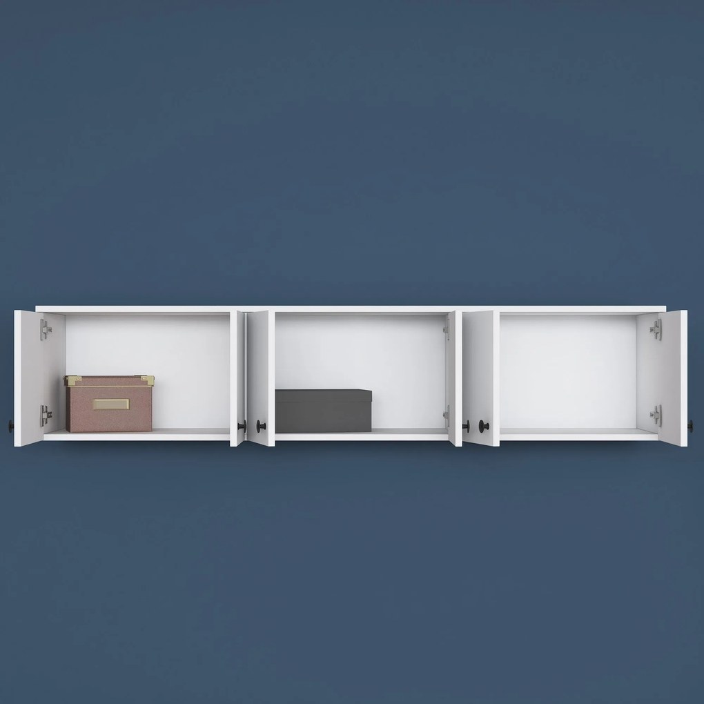 Armário Multiusos EA103 – Branco – 179,6x43,6x37,5 cm