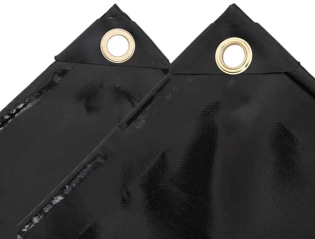 Lona 650 g/m² 3,5x5 m preto