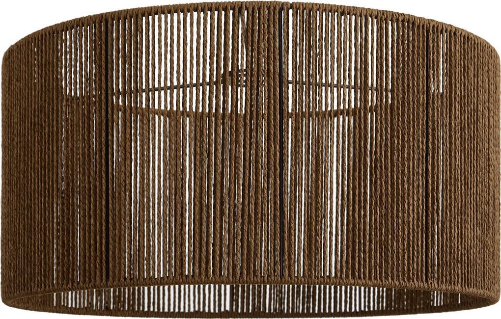 Abajur Japandi de Corda de Papel Castanho 50/50/25 - Cyl