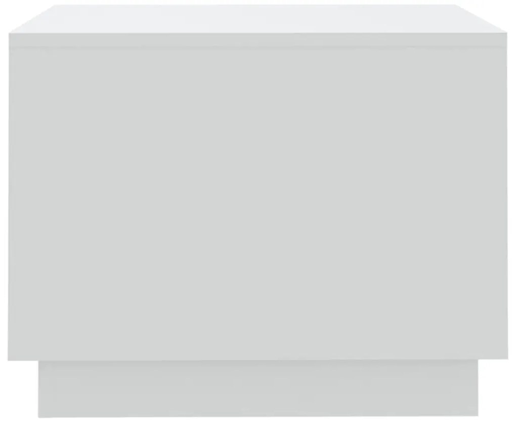 Mesa de centro 55x55x43 cm derivados de madeira branco