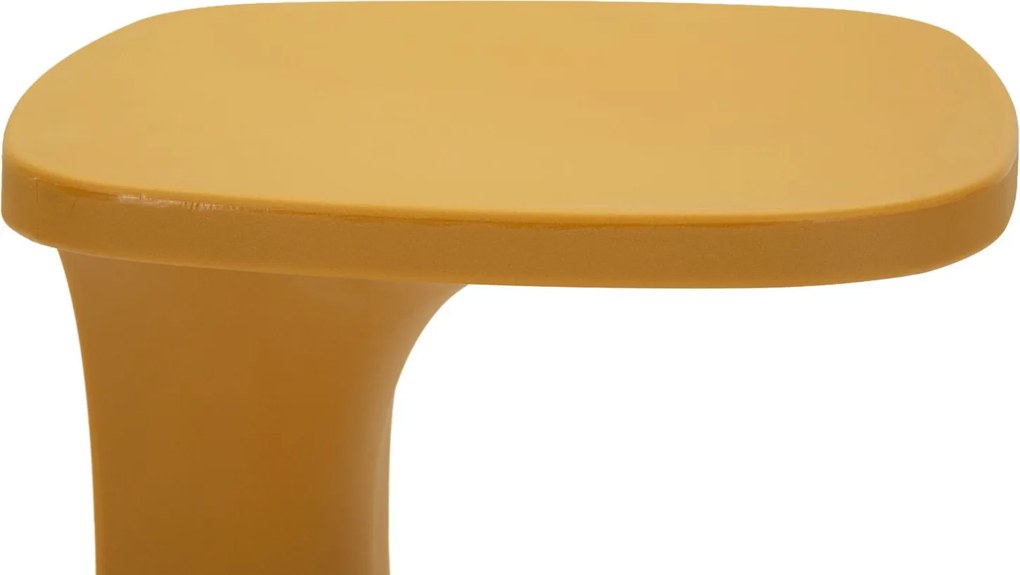 MESA DE APOIO IBIZA 42X42X52 CM AMARELO