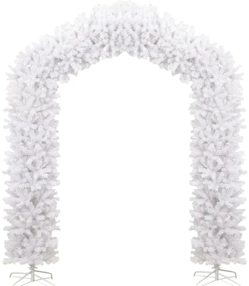 Grinalda de Natal 270 cm branco