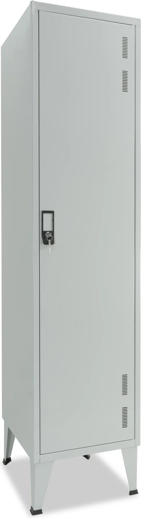 Cacifo Metálico Roupa Limpa/Suja NP 1116B 1900×450×500 mm Cinza