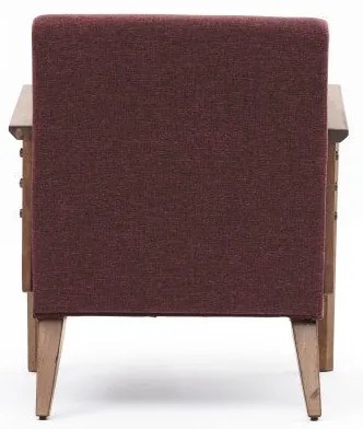 Cadeira Wing Kemer – Vermelho Claret – 69x80x83 cm
