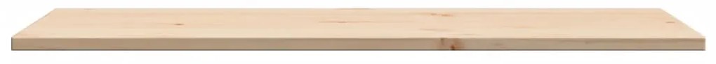 Tampo de mesa retangular 100x50x1,7 cm pinho maciço