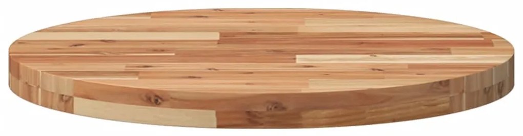 Tampo de mesa redondo Ø60x4 cm madeira de acácia maciça