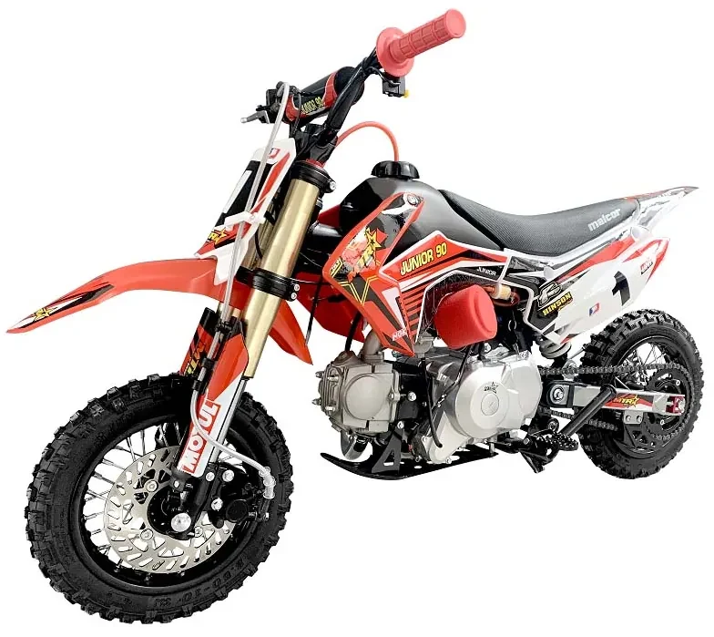 MINI MOTO INFANTIL GASOLINA MTR JUNIOR 90 CC VERMELHA