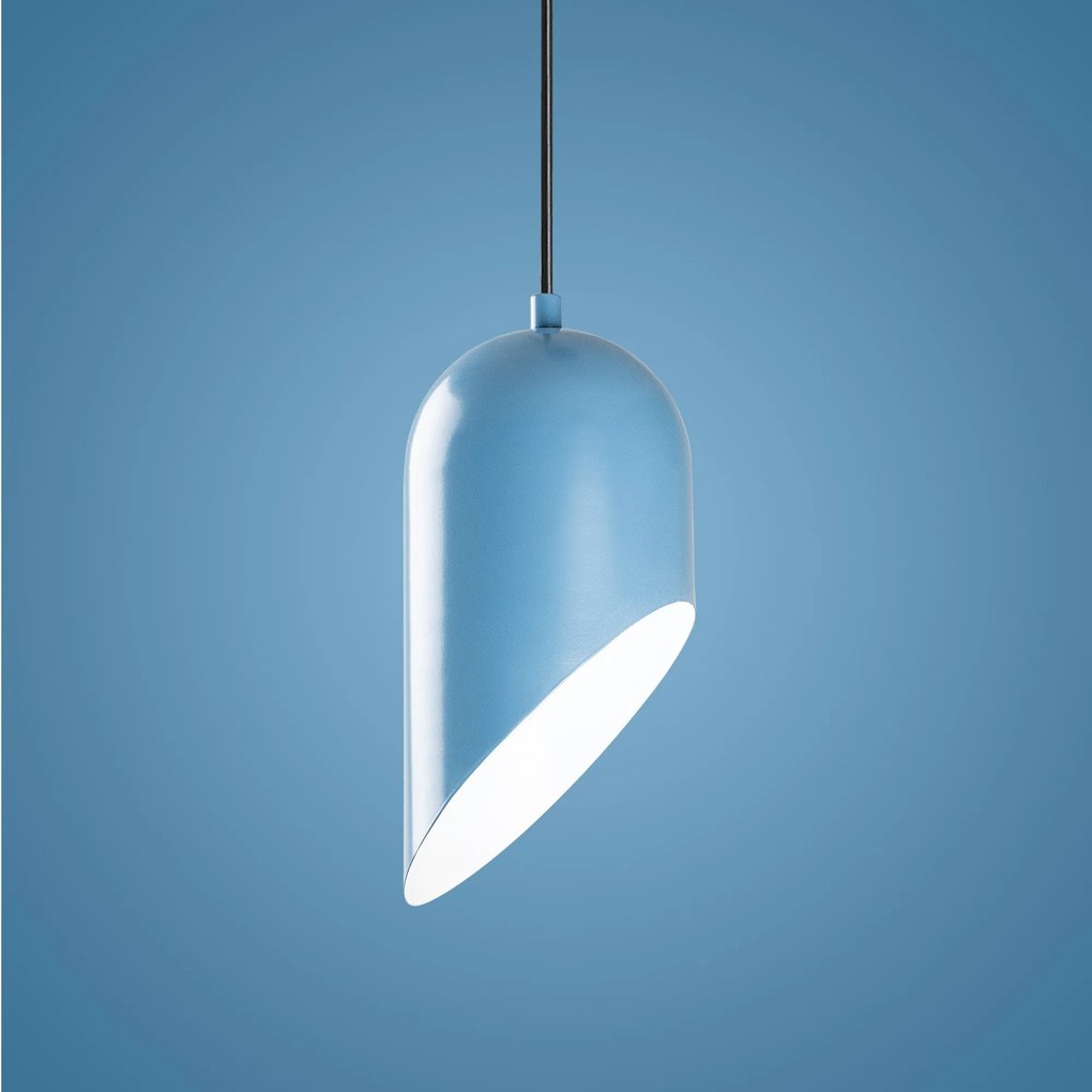 Candeeiro Kesik – Azul Claro – Ø14 h:25 cm