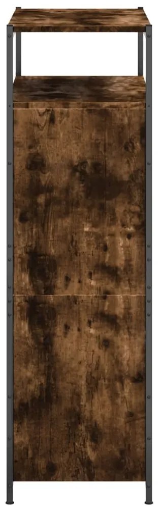 Sapateira 75x34x112 cm derivados de madeira carvalho fumado