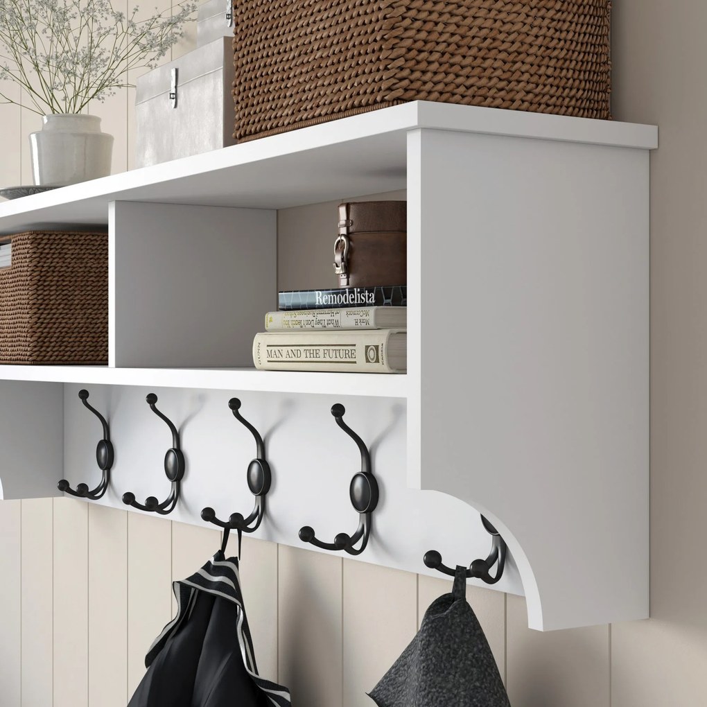 Hall Stand P2 – Branco – 120x37,2x22,2 cm