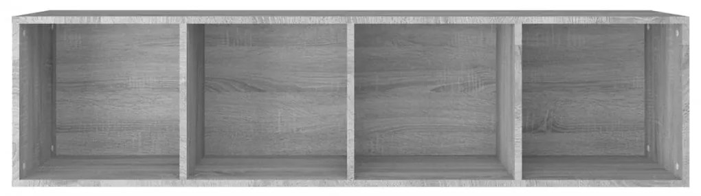 Estante/Móvel de TV 36x30x143 cm madeira proc. sonoma cinza