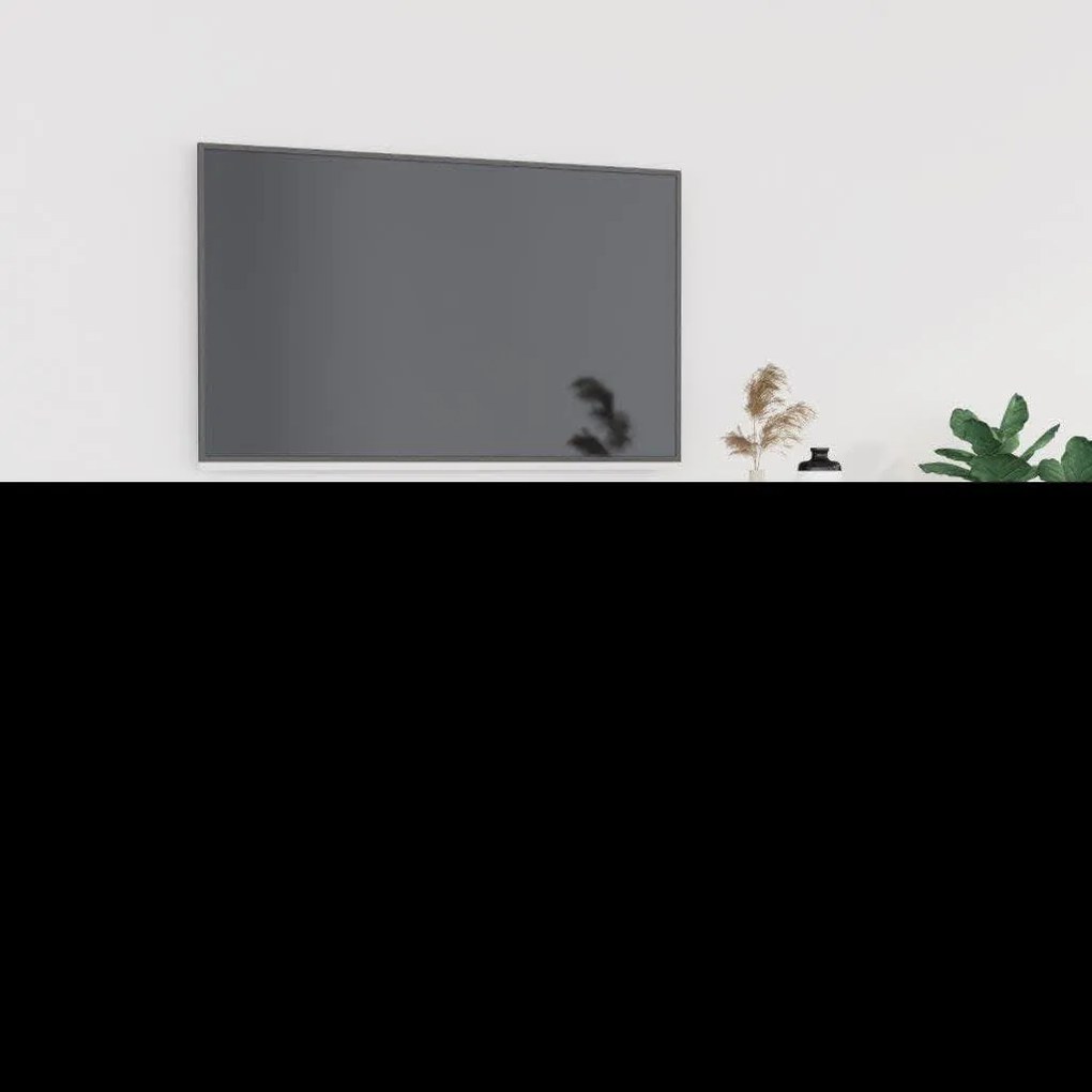 vidaXL Móvel p/ TV 102x35x45 cm madeira processada cinzento cimento