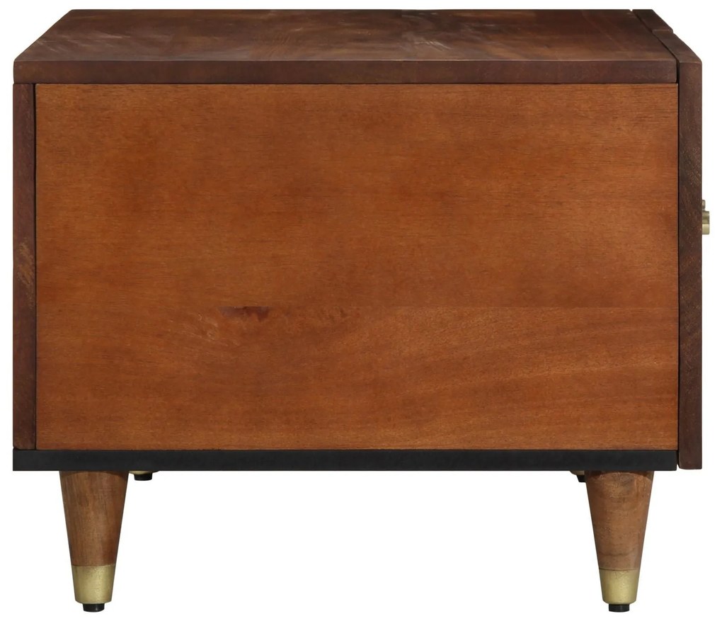 Mesa de Centro 80x50x40 cm Madeira Sólida de Manga